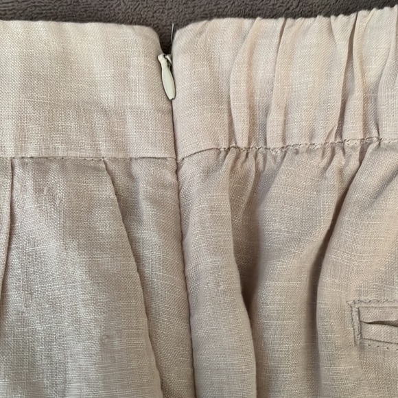 Linen culottes (gap, size 4), worn once - Picture 4 of 6